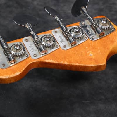 1966 Fender Jazz Bass - Olympic White Refinish image 17