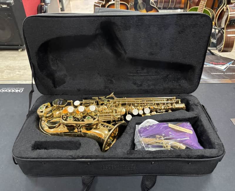 Grassi SSPC800MKII Curved B-flat soprano saxophone image 1