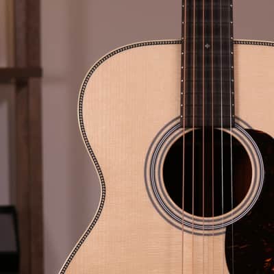 Martin Custom Shop 0014F Cocobolo - Black Ebony Fingerboard, Natural image 7