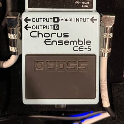 Boss CE-5(a) Chorus Ensemble (Dark Gray Label) 2001 - Present - Blue image 2