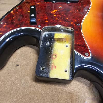 1965 Fender Jazz Bass 3 tone Sunburst image 15
