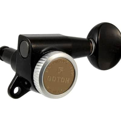 Gotoh SG381-MGT Black 3×3 Locking Tuners TK-0938-003 image 1