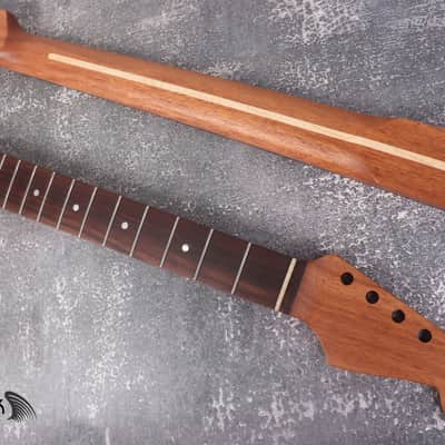 Mahogany Spoke Wheel Carbon Fiber Rods Neck Stainless Steel Jescar Frets Brand New image 12