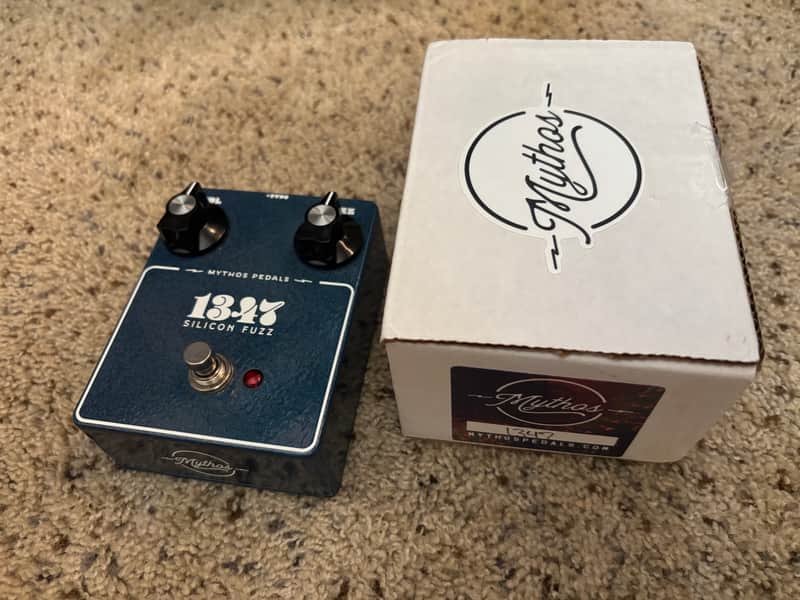 Mythos Pedals 1347 Silicon Fuzz 2022 - Blue image 1