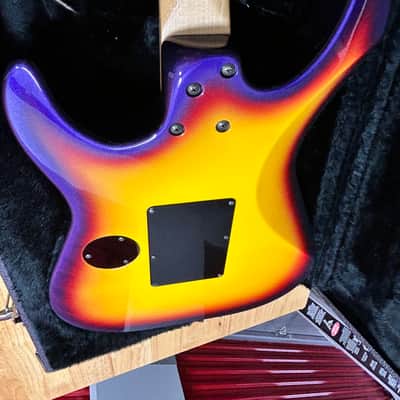 Vintage ESP George Lynch Sunburst (Purple) Tiger Signature image 13