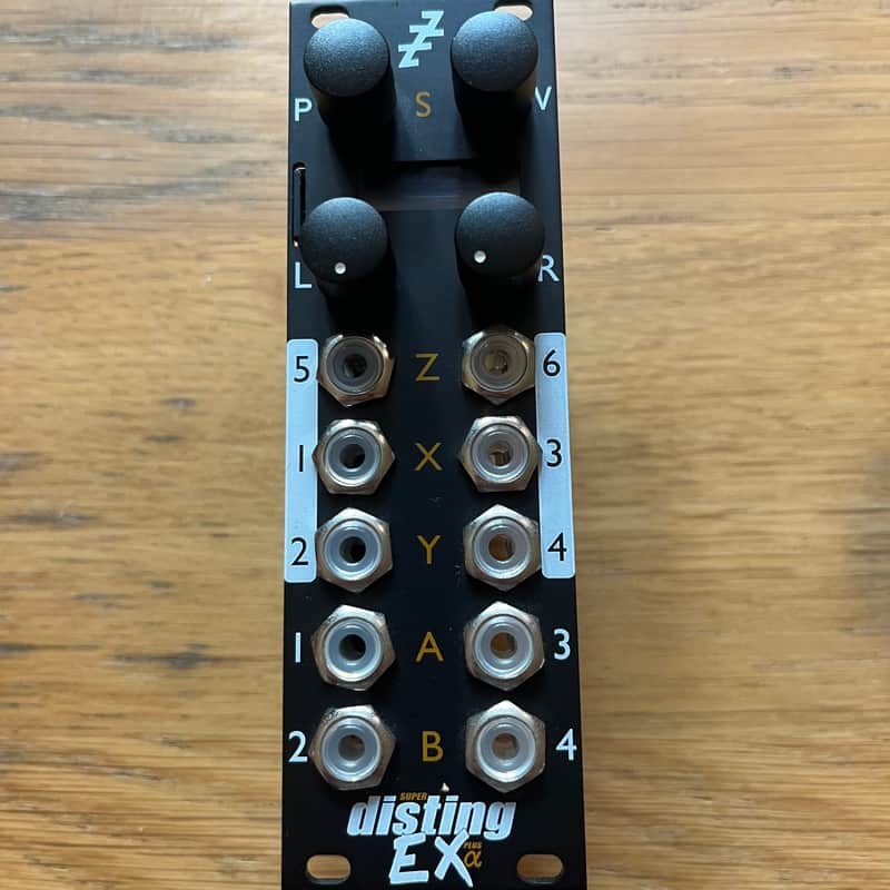 Expert Sleepers Super Disting EX Plus A Multi-Function Eurorack Synth Module 2020 - Present - Black