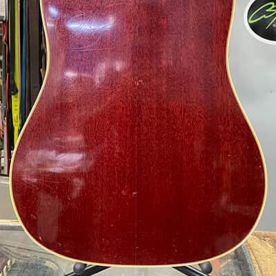 Gibson Hummingbird 1968 - Cherry Sunburst image 7