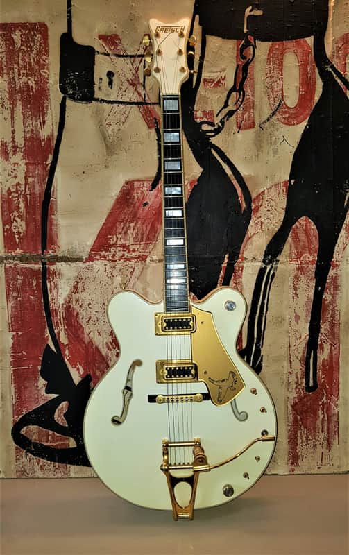 Gretsch White Falcon 7595  vintage made in usa 1978 stereo to mono image 1