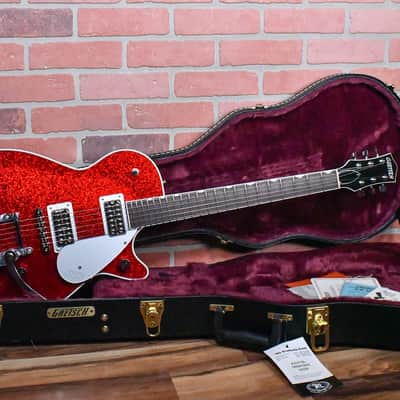 Gretsch G6129T Players Edition Jet FT with Bigsby Red Sparkle 2023 w/OHSC image 2
