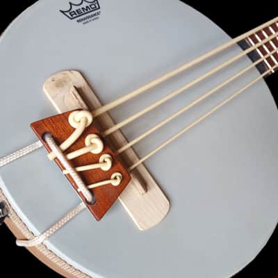 Buzzards Field Bass Banjolele Bass Banjo 2024 - Shellac / natural image 7