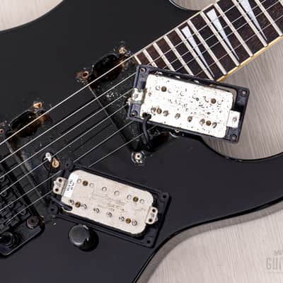 2002 Jackson Stars Soloist SL-J2 Neck Through Guitar Black w/ Seymour Duncan, Floyd Rose & Case image 16