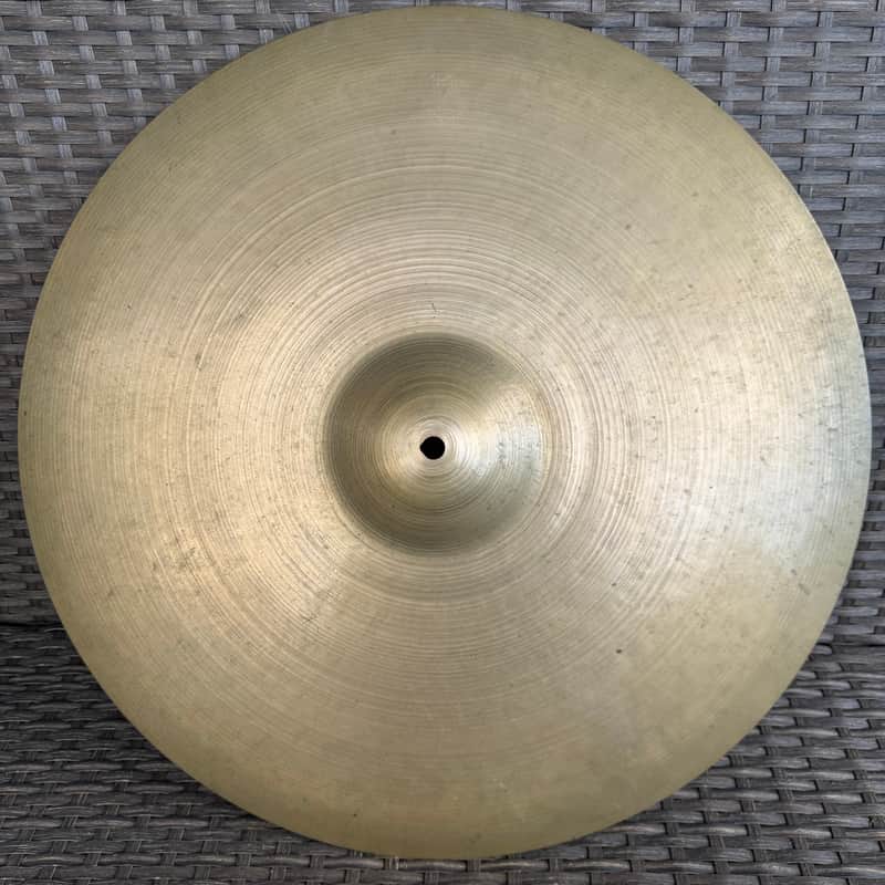 Vintage Zildjian Avedis 1950s Small Stamp B 20” Ride Cymbal | Reverb