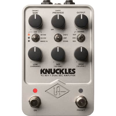 Universal Audio Knuckles ‘92 Rev F Dual Rec Amplifier Pedal image 1