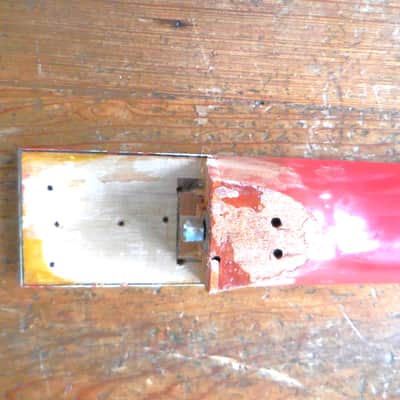 1935 GIBSON CENTURY OF PROGRESS NECK. 100% Orig. Killer Celluloid. Rare. image 8