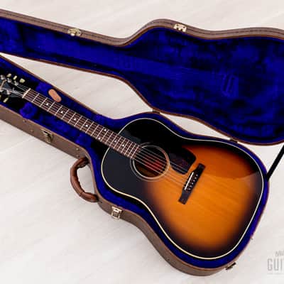1995 Gibson J-45 Banner Logo Vintage Spec Dreadnought Acoustic Guitar Sunburst, Near-Mint w/ Case, Yamano image 19