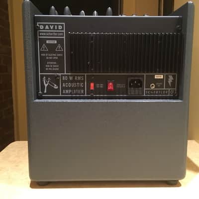 Schertler David acoustic amp with case - Free Shipping! image 3