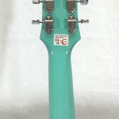 Epiphone Casino-VT TQ Gloss Turquoise image 10