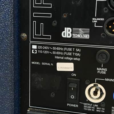 dB Technologies FL15 Fifty Line 15" Active Mid-Bass PA Speaker CG01TH4 image 8