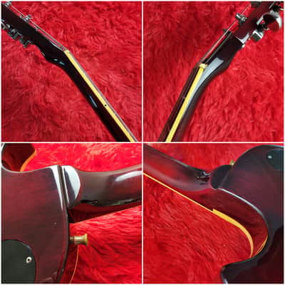 Aria Pro II LS-600 1978 in Antique Red Finish - Les Paul Standard - Made by Matsumoku In Japan - MIJ image 13