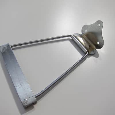 Gibson Acoustic 12 String Guitar Tailpiece Authentic Vintage Part Circa-1960s-Chrome image 7