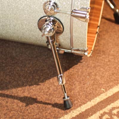 DW Collector's Maple Mahogany Broken Glass Drum Set - 22,10,12,14,16,14sn - SO#1416749 image 3