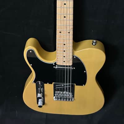 Fender Squier Telecaster  - Butterscotch blonde Left Handed image 10