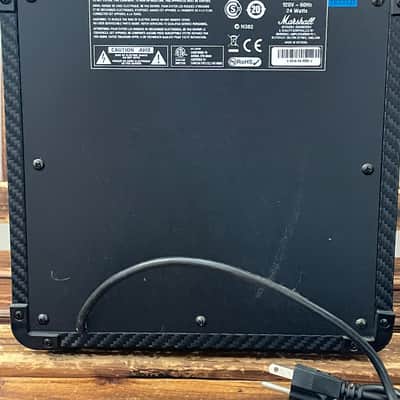 Marshall MG Carbon Fiber MG10CF 2-Channel 10-Watt 1x6.5" Solid State Guitar Combo 2011 - 2018 - Black Carbon Fiber image 2