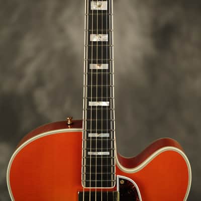 1988 Guild Artist Award in RARE Orange Sunburst w/ flame maple back + sides image 4