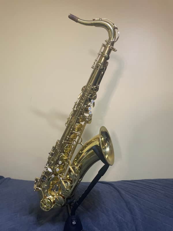 Anthem A-2000 Student Tenor Saxophone: 2017 - Lacquer with Wolfpak Case + Acessories image 1