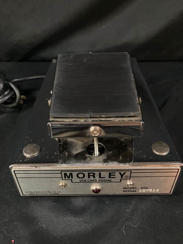Tel Ray Morley VOL Volume Pedal 1980's - Chrome - Very Clean image 1