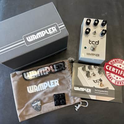 Wampler TCD Compulsion Drive Overdrive Distortion Pedal - Sparkle Platinum- New! image 1
