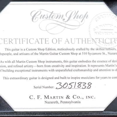 Martin Custom Shop OM-28 Style Guatemalan Rosewood #51838 (Empire Music Spec) image 11