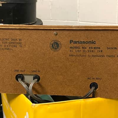 Panasonic  RS-808 1970’s 8 track player/recorder image 2