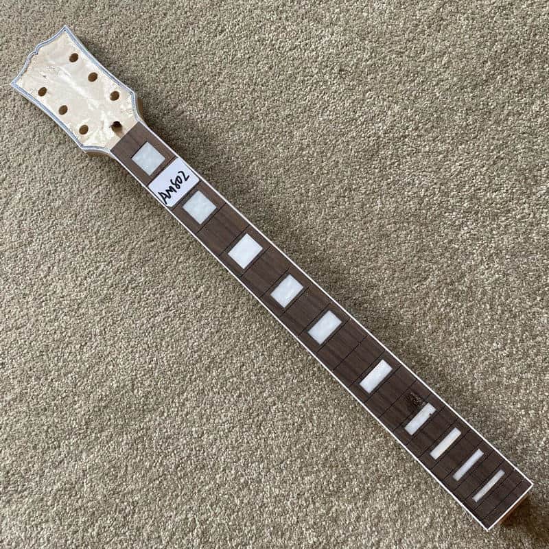 DIY Maple Wood Guitar Neck, Rosewood Fingerboard image 1