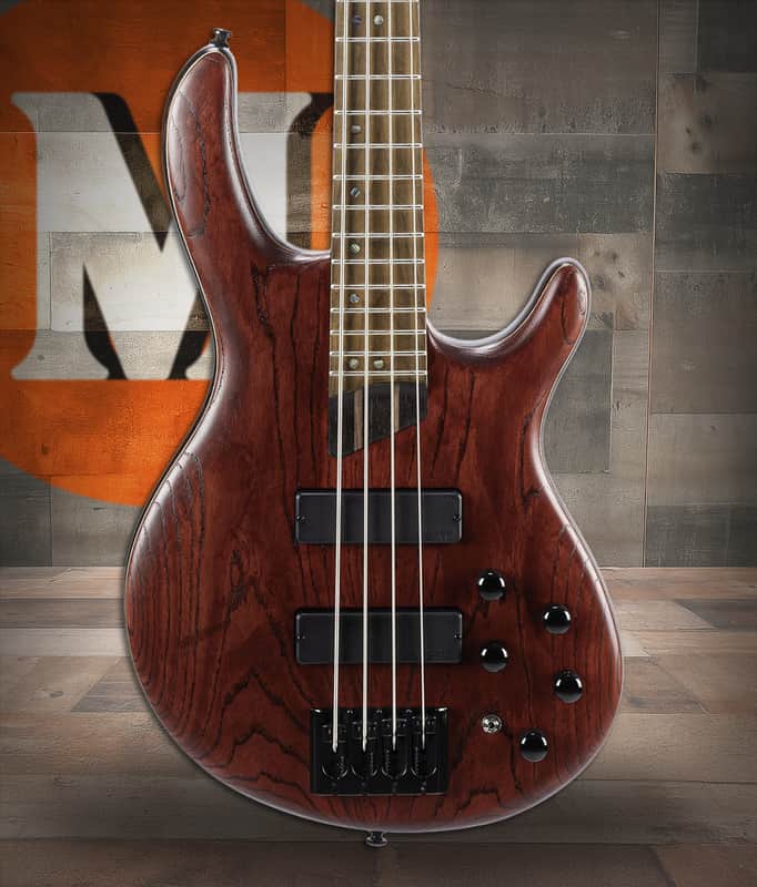 Cort B4ELEMENTOPBR Artisan Series B4 Element Bass Guitar -Open Pore Burgundy Red (B4ELEMENTOPBR-U) image 1