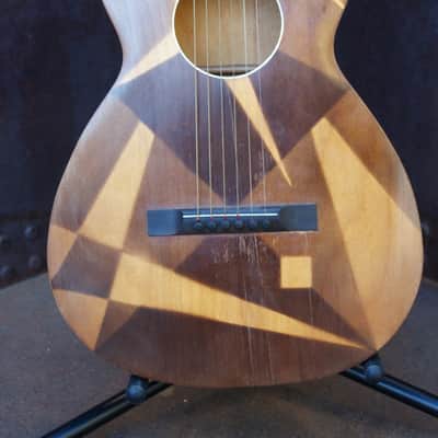 Vintage Harmony Art Deco Parlor Guitar image 2