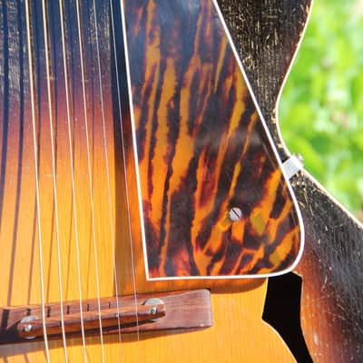 Gibson Built Old Kraftsman  Archtop Acoustic guitar 1930's Sunburst image 10