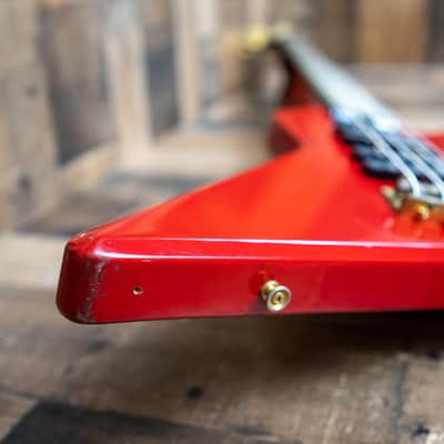 Greco Guitar Device MTB-65 Offset Bass Red 1985 Vintage Made in Japan MIJ image 6