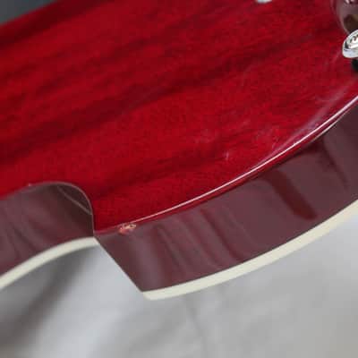B.C. Rich Mockingbird Masterpiece Electric Guitar Dragon's Blood Red Quilt Finish + Hard Case image 20