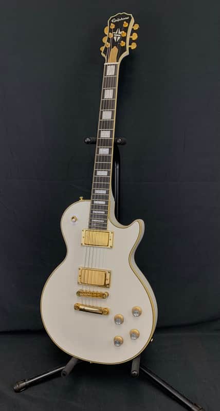 Epiphone Bjorn Gelotte Signature "Jotun" Les Paul Custom 2016 - 2019 - Bone White image 1