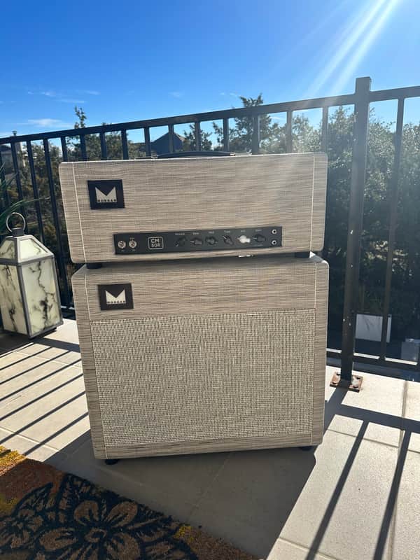 Morgan Amplification Custom Shop CM50 2017 - Chalk Chiliwich image 1