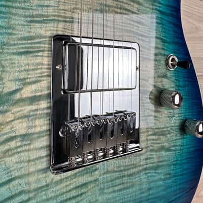 Schecter USA Custom Shop PT Custom HH - Trans Sky Blue image 8