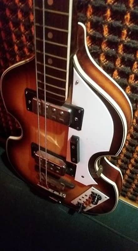 Maya Beatles Violin Bass 1965 (Japan) Tobacco Burst !100% ORIGINAL