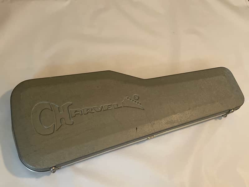 1980's Charvel Jackson Model Series Grey Chainsaw Guitar Case | Reverb