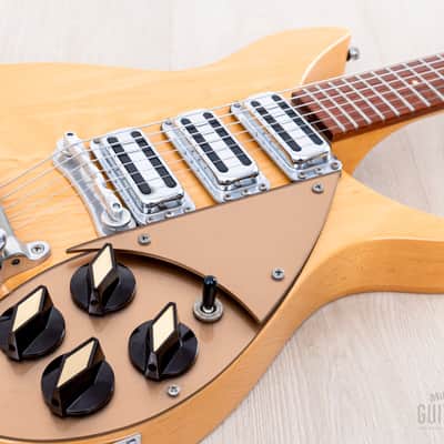 1992 Rickenbacker 325V59 Capri Mapleglo Vintage Reissue John Lennon, Near-Mint w/ Case image 6