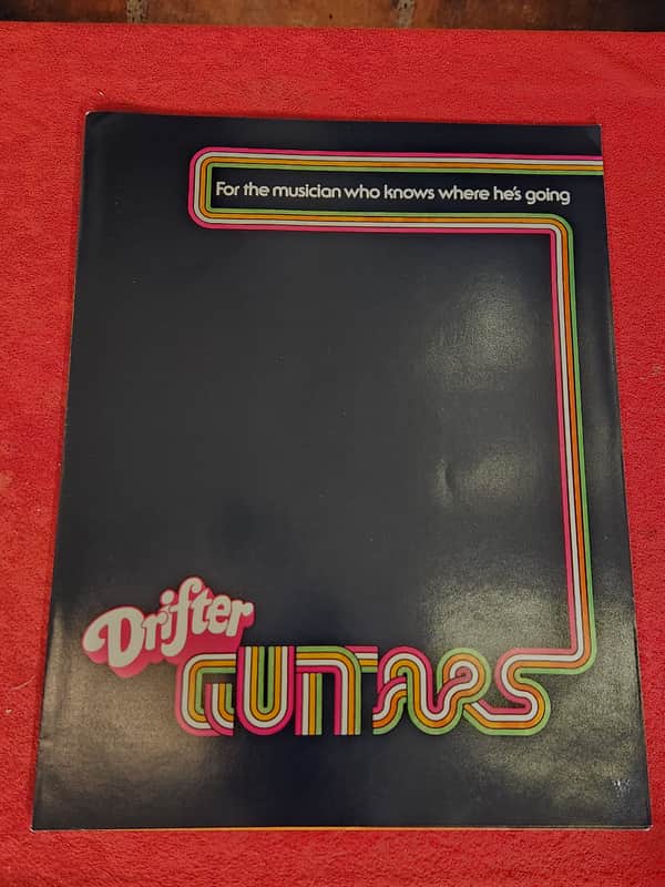 Vintage 1970s Drifter Guitars Catalog image 1