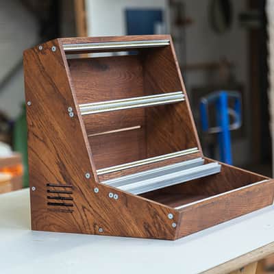 2 Many Synths - 10U 84HP Eurorack Case inspired by EMS VCS3 image 2