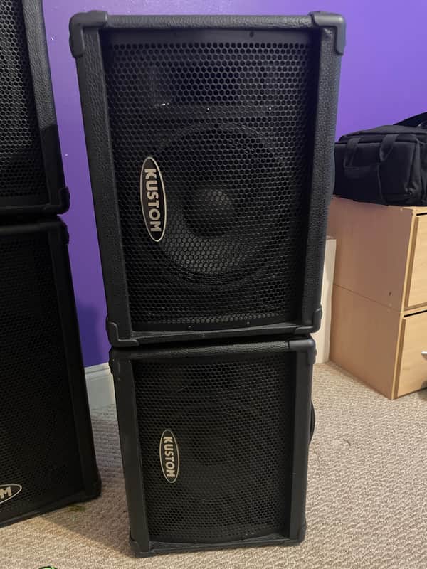 Kustom KPC10M 10” Passive Monitor Speaker 2010s - Black image 1