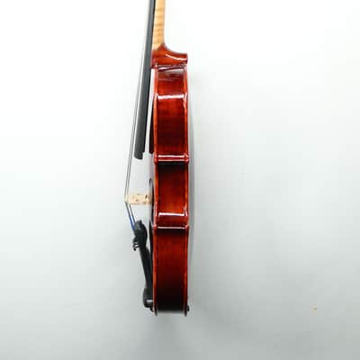 Handmade 1/8 Violin Outfit, Italian Spruce One Piece Back, Sweet Tone,Case & Bow image 11