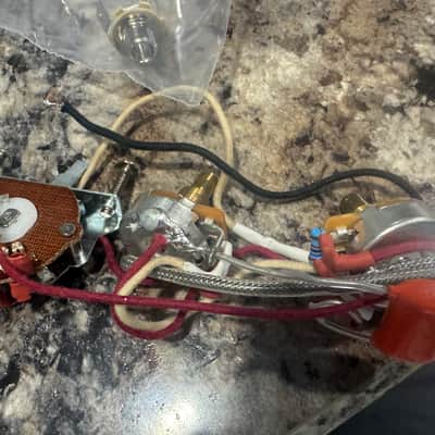 4 way telecaster wiring harness (50’s wiring with orange drop capacitor) image 4